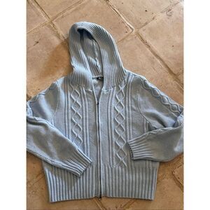 Wild fable zip up sweater with a hood